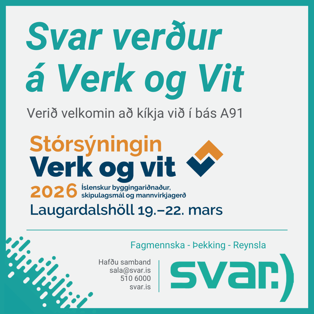 Svar tækni verður á Verk og Vit 2026